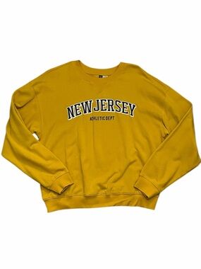 H&M Mustard Crewneck Sweater